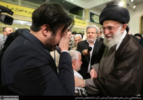 دیدار جمعی از جانبازان قطع نخاعی و بالای ۷۰درصد با رهبر انقلاب