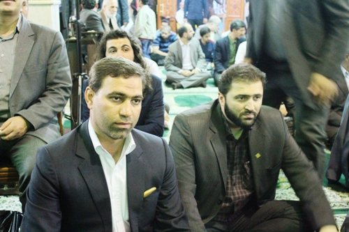 گزاش تصویری از استقبال باشکوه مردم از برادر شهید طهرانی مقدم