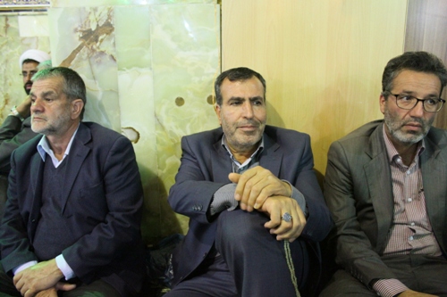 گزاش تصویری از استقبال باشکوه مردم از برادر شهید طهرانی مقدم