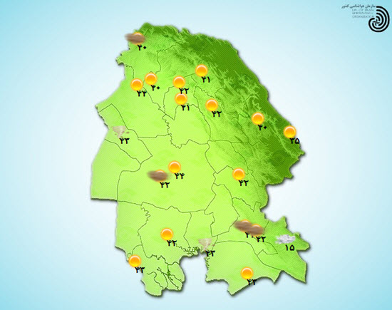 گرد و غبار در راه خوزستان/ کاهش سه درجه ای دمای هوا