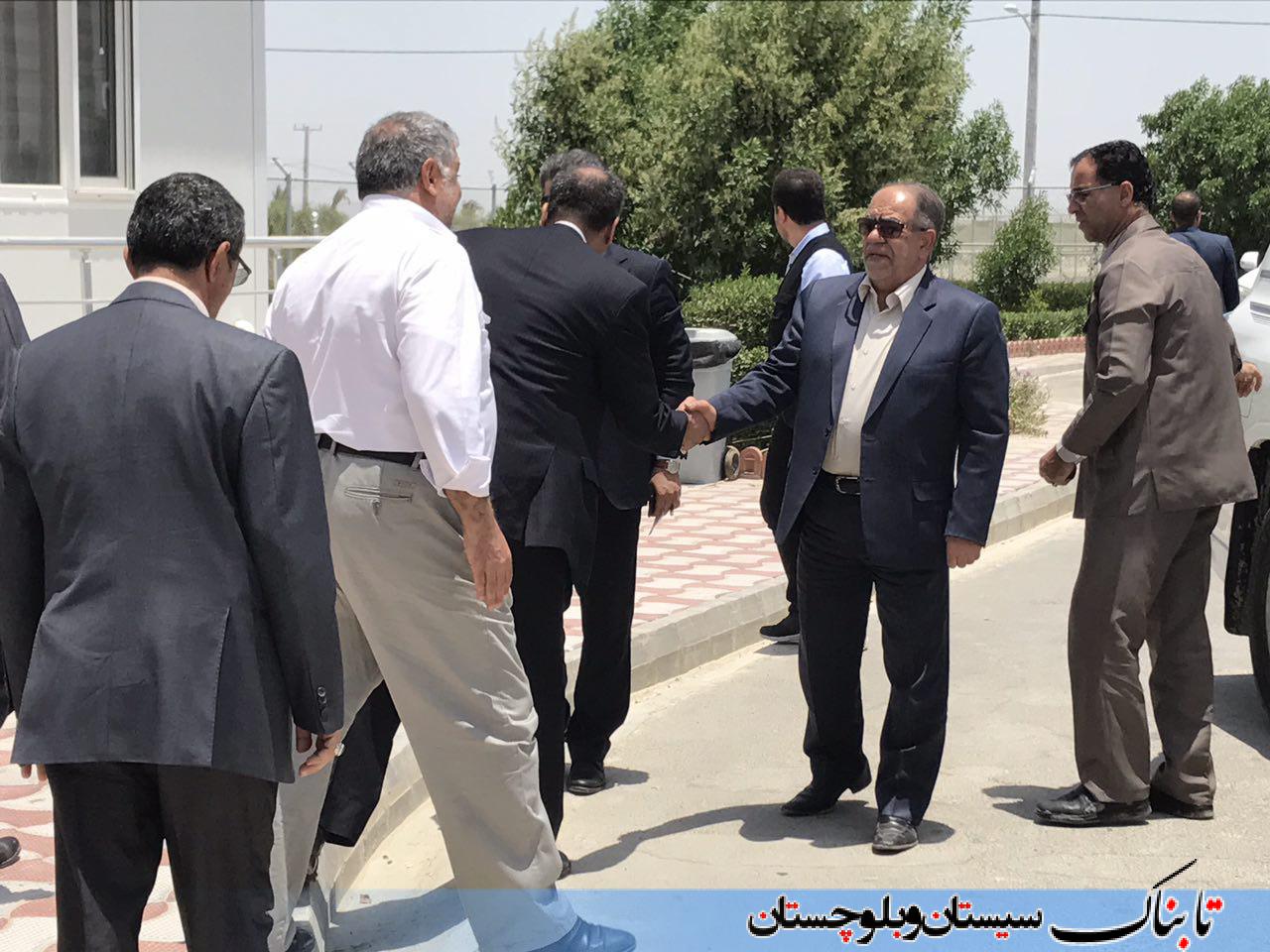 یازدید ترکان از سومین قطب پتروشیمی در منطقه آزاد چابهار + تصاویر
