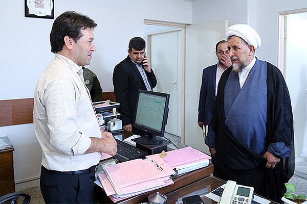 بازدید سرزده رییس کل دادگستری استان قزوین از آبیک بازدید سرزده رییس کل دادگستری استان قزوین از آبیک