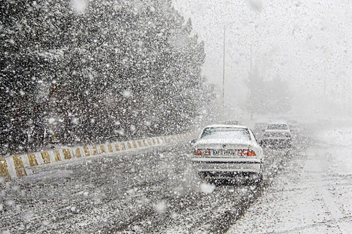 جاده‌های استان لغزنده است/رانندگان از هرگونه عجله و شتاب پرهیز کنند