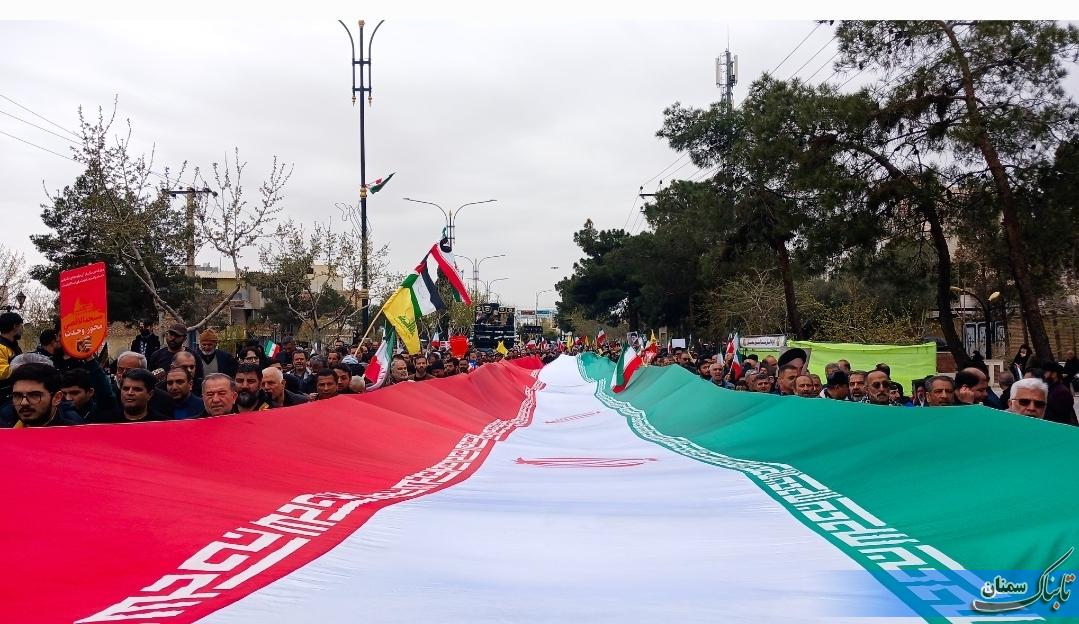 شکوه قدس در سمنان/ تجدید میثاق با آرمانهای انقلاب+تصاویر شکوه قدس در سمنان/ تجدید میثاق با آرمانهای انقلاب+تصاویر