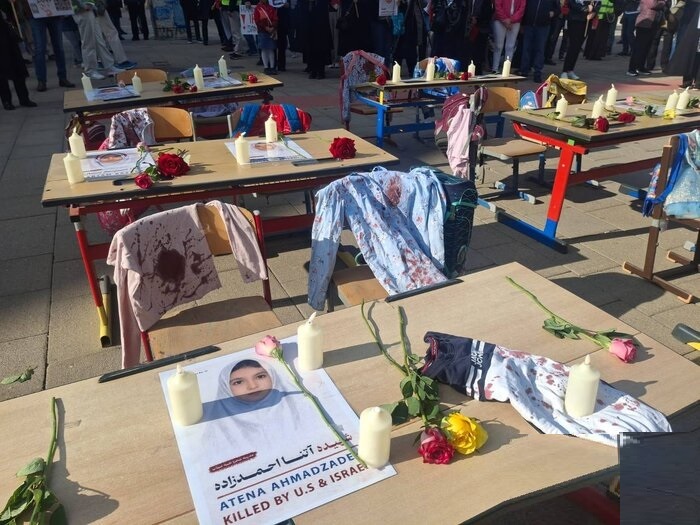 پیگیری جنایت جنگی در مدرسه میناب از طریق مراجع بینالمللی/ «محمدرضا گلزار» برای بازسازی مدرسه پیشقدم شد پیگیری جنایت جنگی در مدرسه میناب از طریق مراجع بینالمللی/ «محمدرضا گلزار» برای بازسازی مدرسه پیشقدم شد