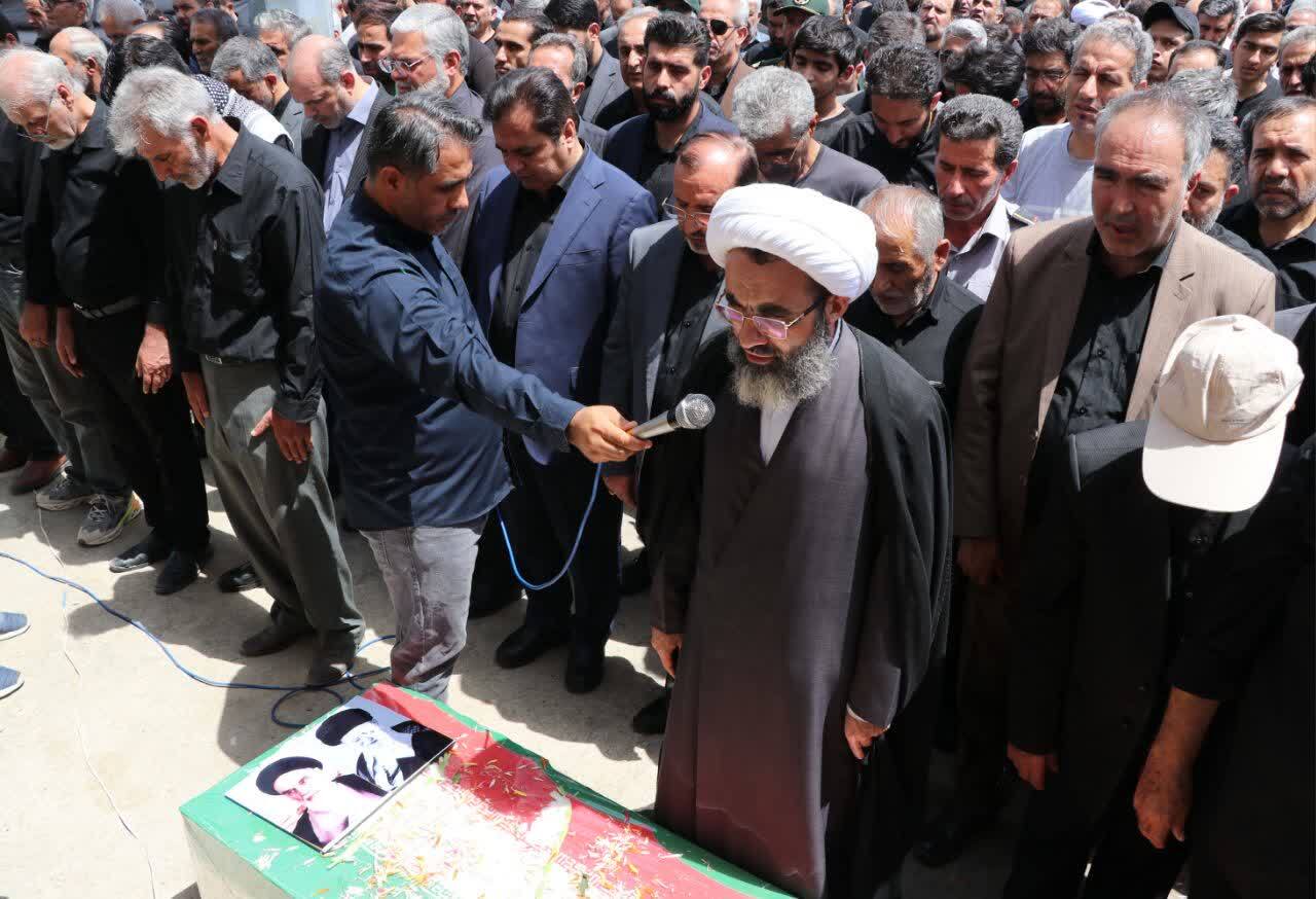 تشییع با شکوه شهید «سید امیرحسین خادمی» در نظرآباد