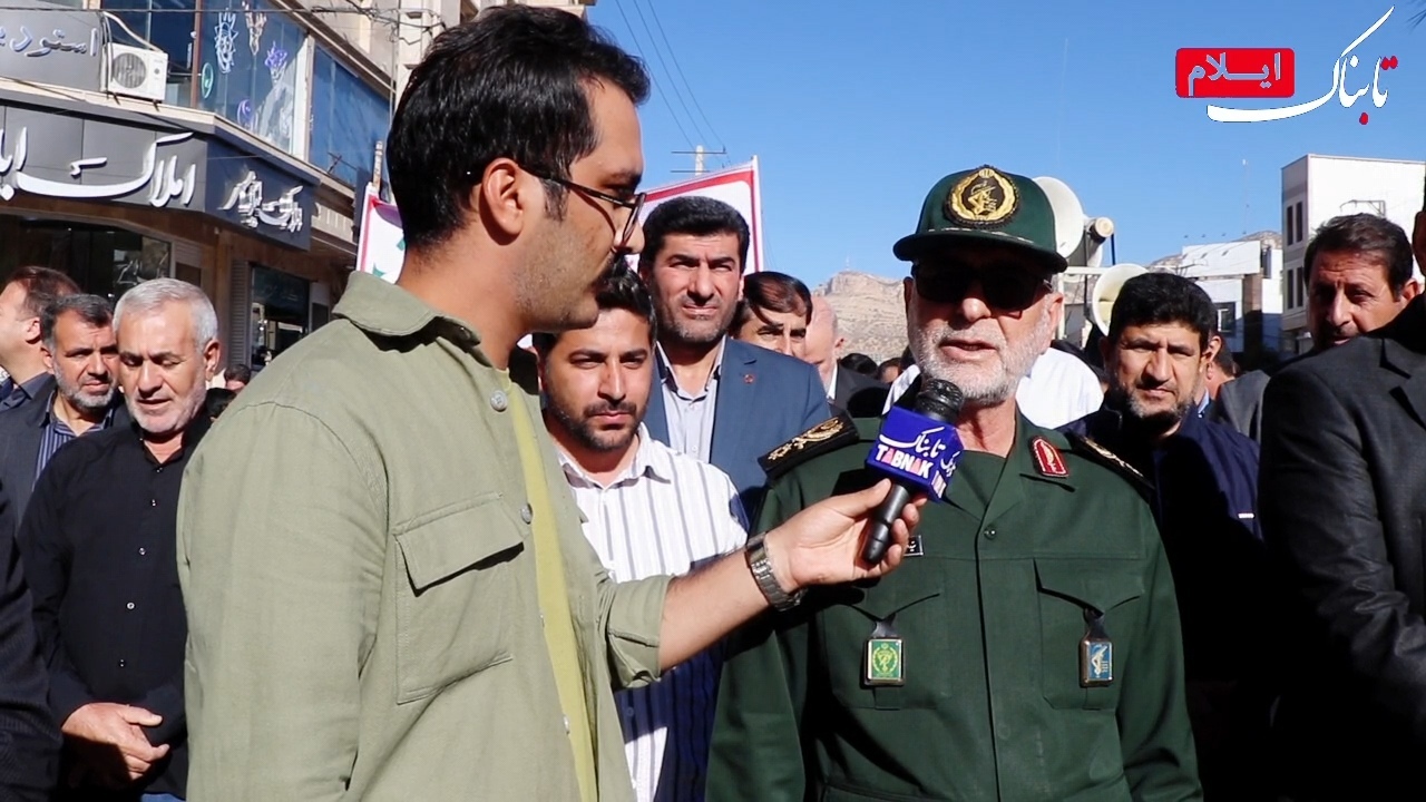 راهپیمایی ۱۳ آبان نماد همبستگی ملی در برابر زیاده‌خواهی آمریکا است + فیلم