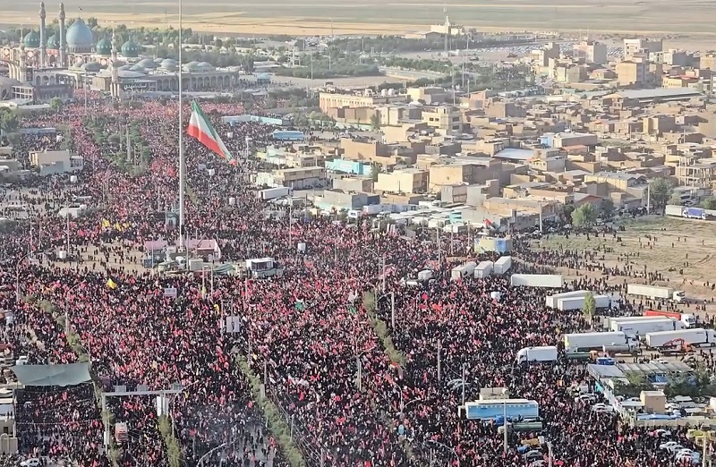 قیامت مردم در آخرین حضور رهبری در قم/ از جمکران تا حرم؛ جمعیتی که بیپایان است قیامت مردم در آخرین حضور رهبری در قم/ از جمکران تا حرم؛ جمعیتی که بیپایان است