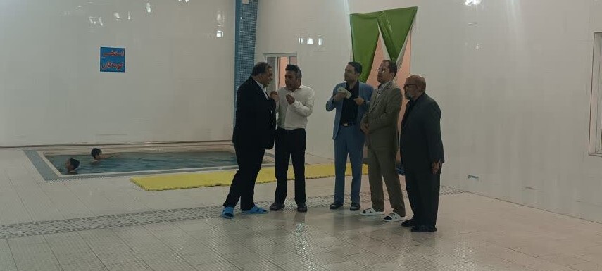 تنها استخر شهرستان خوسف دوباره شروع به کار کرد تنها استخر شهرستان خوسف دوباره شروع به کار کرد