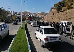 تشییع اجساد قربانیان سردشتی حادثه دریایی مانش