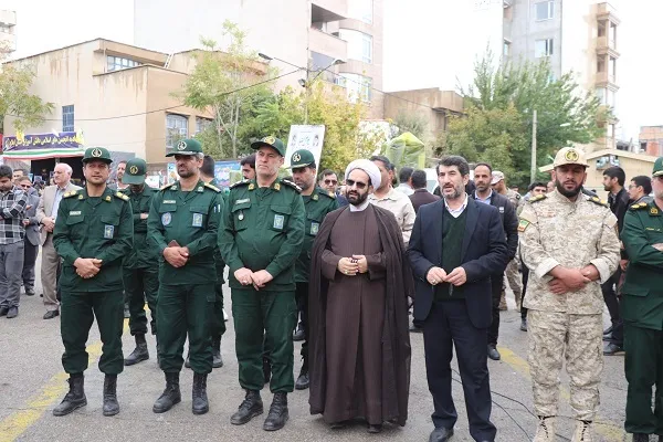 راهپیمایی 13 آبان ماه در ایلام از لنز دوربین تابناک