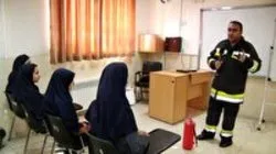 مانور مقابله با بحران‌های پسا زلزله در مدارس استان