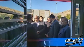 افتتاح بخش دیالیز  در بیمارستان شهرستان سرپل ذهاب