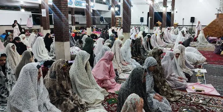 مراسم اعتکاف خواهران و برادران در شهرستان خلخال آغاز شد