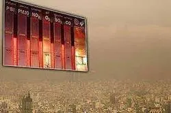 پایان هفته‎ آلوده شهرهای یزد