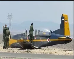 فرود اضطراری یک فروند هواپیمای آموزشی در شرق اصفهان