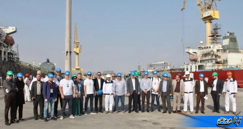 بازدید مدیران و مهندسین شرکت گازپروم روسیه از مجتمع ایزوایکو