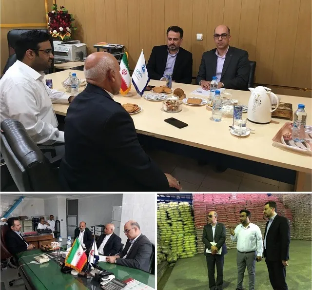بازدید معاون منطقه ای بانک ایران زمین، از شرکت ها و بنگاههای منطقه آزاد چابهار