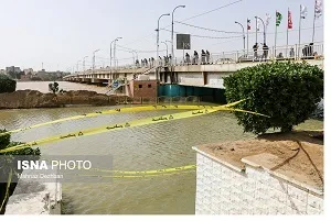 اقدامات شهرداری جهت بازگشایی جاده‌های ساحلی اهواز پس از ۳۵ روز