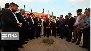 عملیات اجرایی پست برق ۴۰۰ کیلو ولت دشت آزادگان آغاز شد