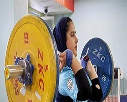 کسب نخستین مدال وزنه برداری تاریخ بانوان