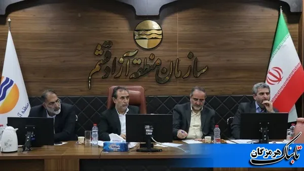 قشم می تواند الگوی توسعه و پیشرفت در میان مناطق آزاد کشور باشد
