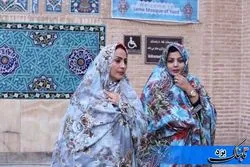استفاده از چادر نانو با طراحی معماری سنتی یزد در اماکن مذهبی استان