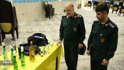 کشف سلاح و تجهیزات از اغتشاشگران در اصفهان