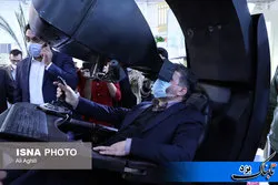 بازدید استاندار یزد از نمایشگاه بین‌المللی گردشگری در تهران