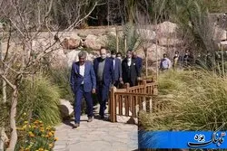 افتتاح باغ اکو در بافق