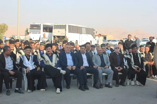 در شهرستان مسجدسلیمان آئین کتل بندون همراه با رونمایی از مافگه و یادمان امام حسین (ع)برگزارشد.