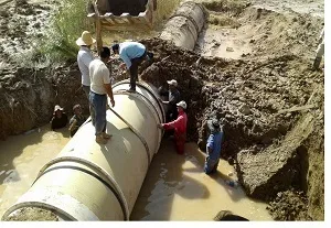 رفع بیش از 20 مورد شکستگی بر خط انتقال آب روستاهای اهواز و رامشیر