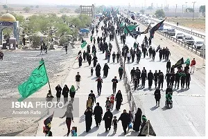 آماده سازی مسیر اهواز - مرز چذابه برای تردد زائران اربعین