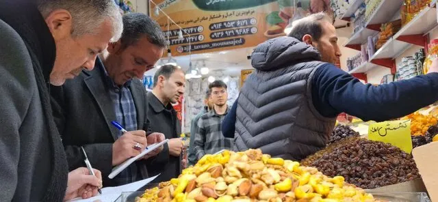 بررسی میدانی عملکرد دستگاه‌های مرتبط با بازار شب عید اردبیل