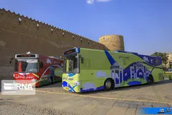 خدمت‌رسانی چهار اتوبوس گردشگری به مسافران نوروزی در یزد