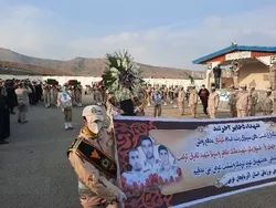 تشییع پیکر پاک و مطهر سه مرزبان در ارومیه