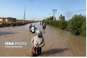 امدادرسانی به 2830 خانوار سیل‌زده خوزستانی / تخلیه بخشی از اهالی 35 روستا