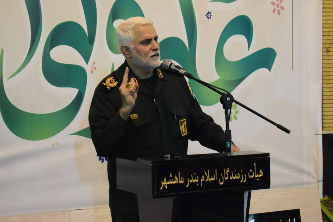 اجتماع بزرگ بسیجیان مکتب علوی بندرماهشهر برگزار شد